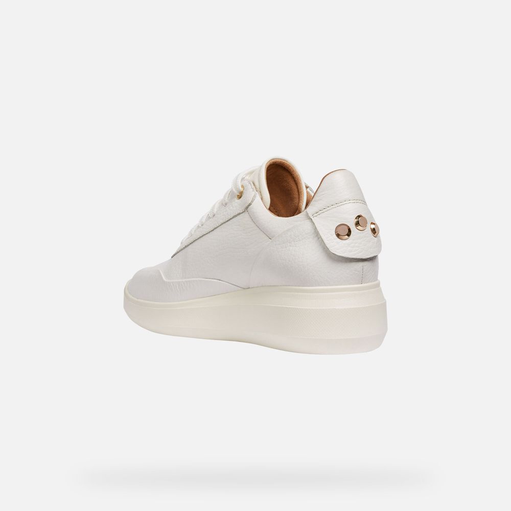 Geox Bayan Spor Ayakkabı Beyaz - Rubidia - QJY-854721